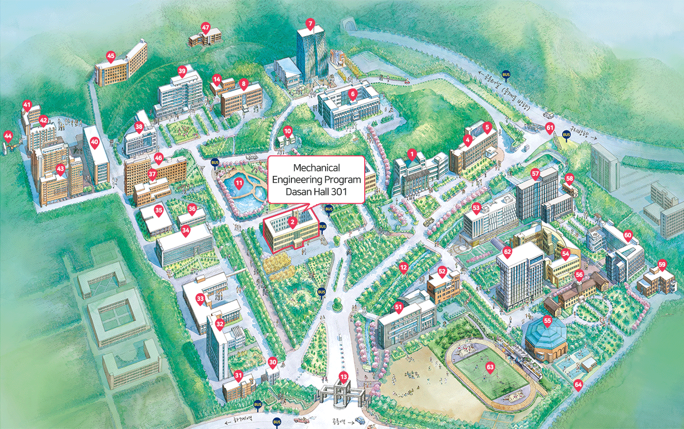 Seoul National University of Science&Technology 's Map